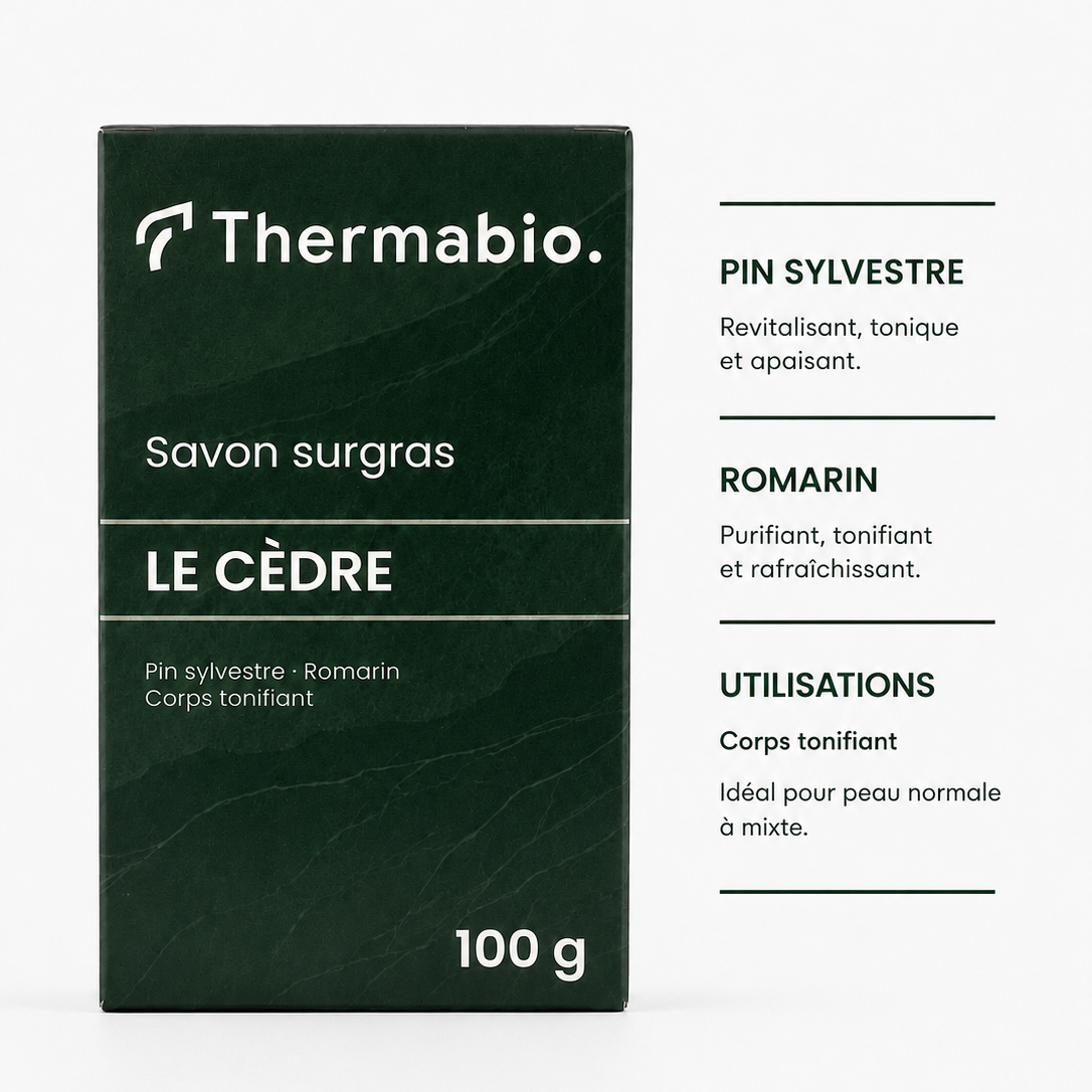Savon à froid le cèdre